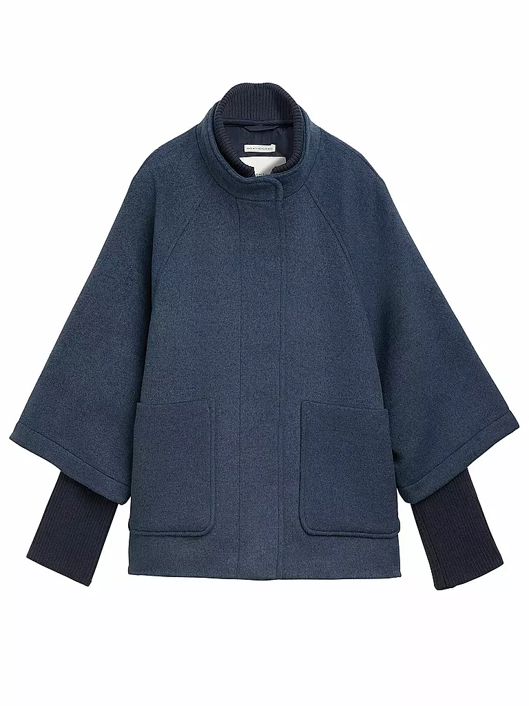 TOM TAILOR Poncho - Cape blau