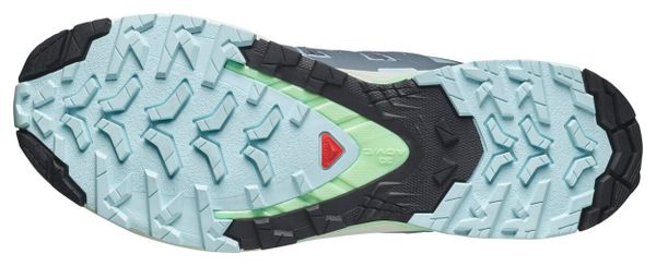 Chaussures Trail Salomon XA Pro 3D v9 Bleu/Vert Femme
