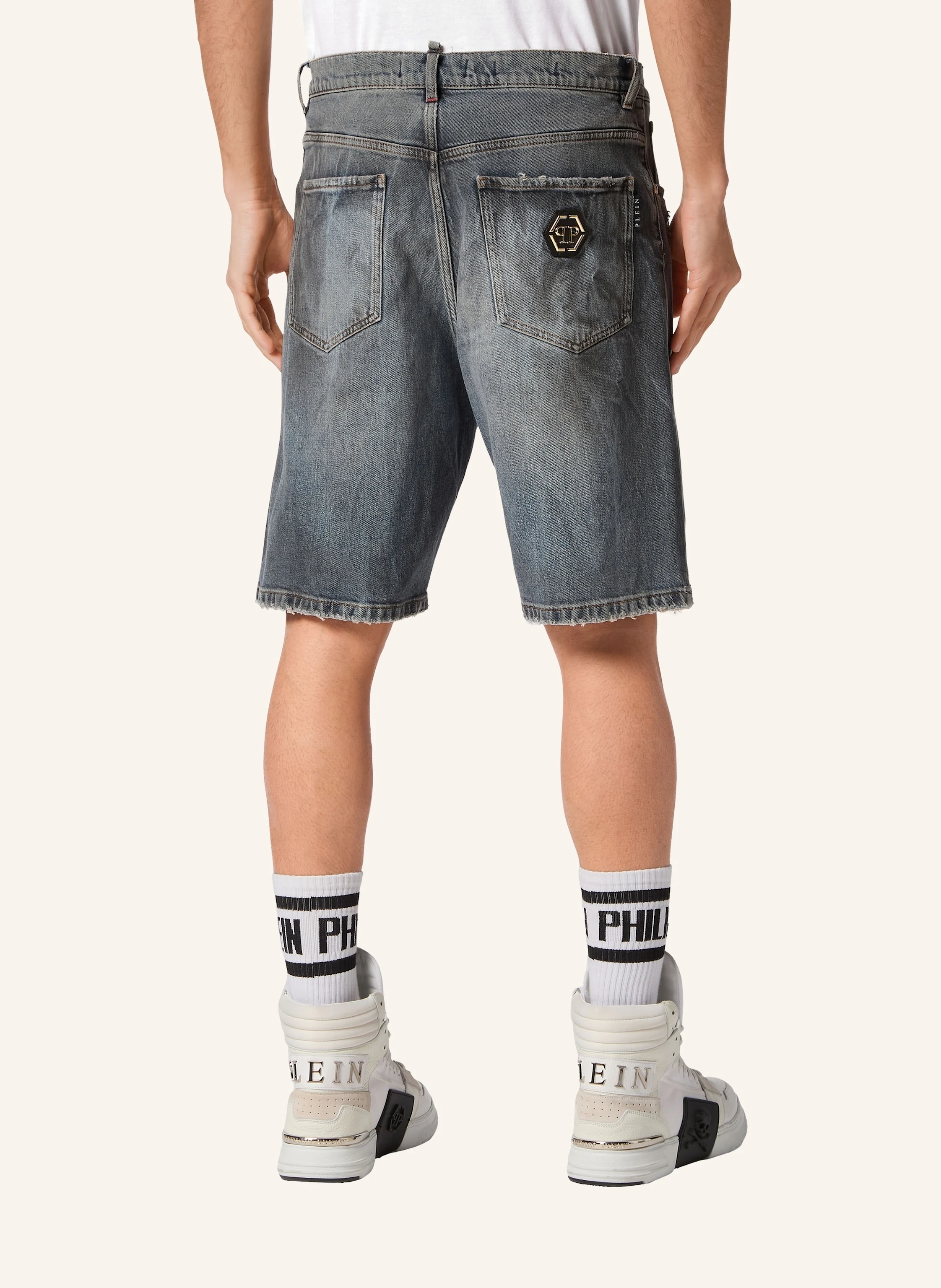PHILIPP PLEIN Jeansshorts