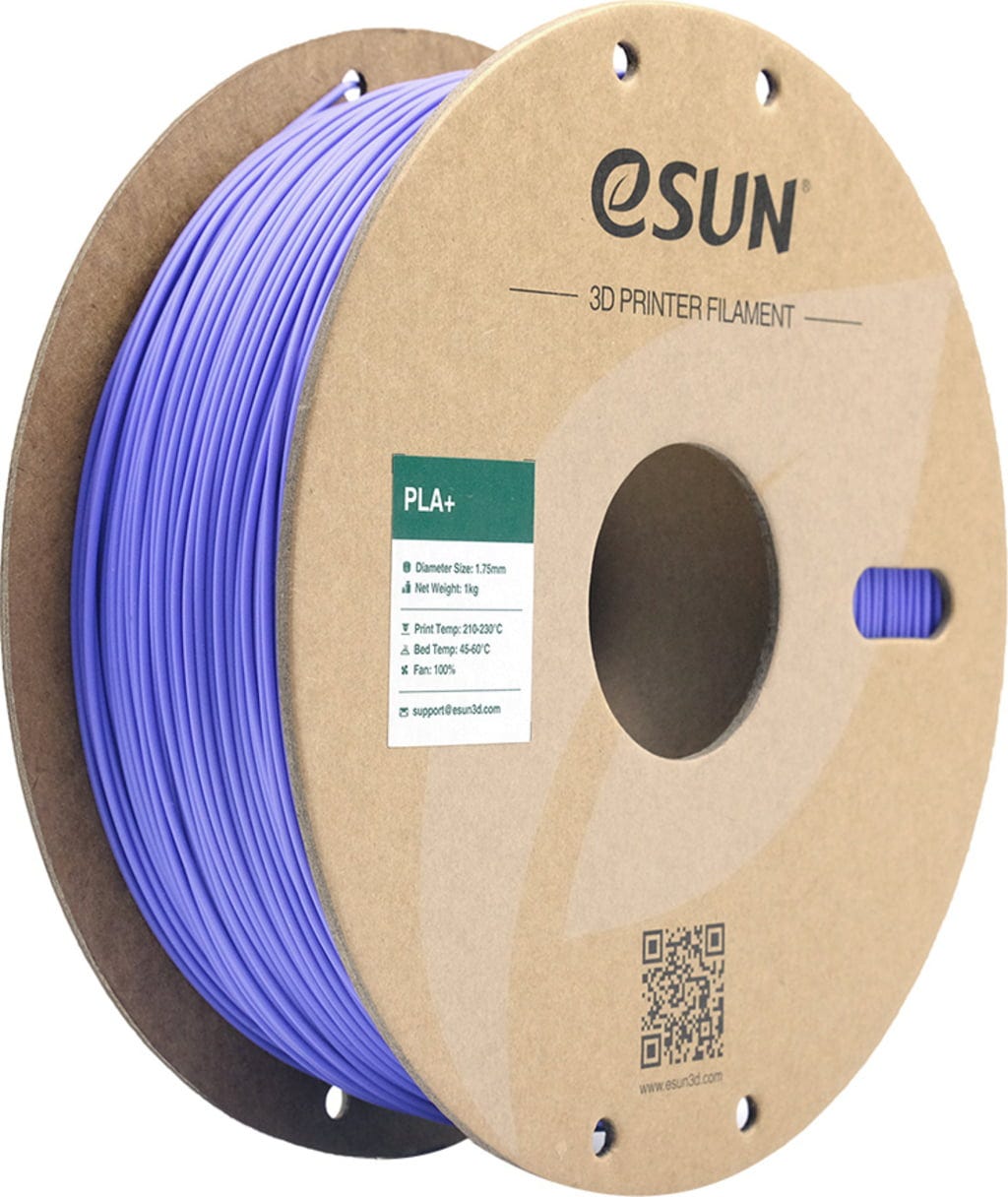 eSUN  PLA+ Very Peri, 1,75 mm / 1000 g    PLA Filament mit verbesserten physikalischen Eigenschaften in Veri Peri