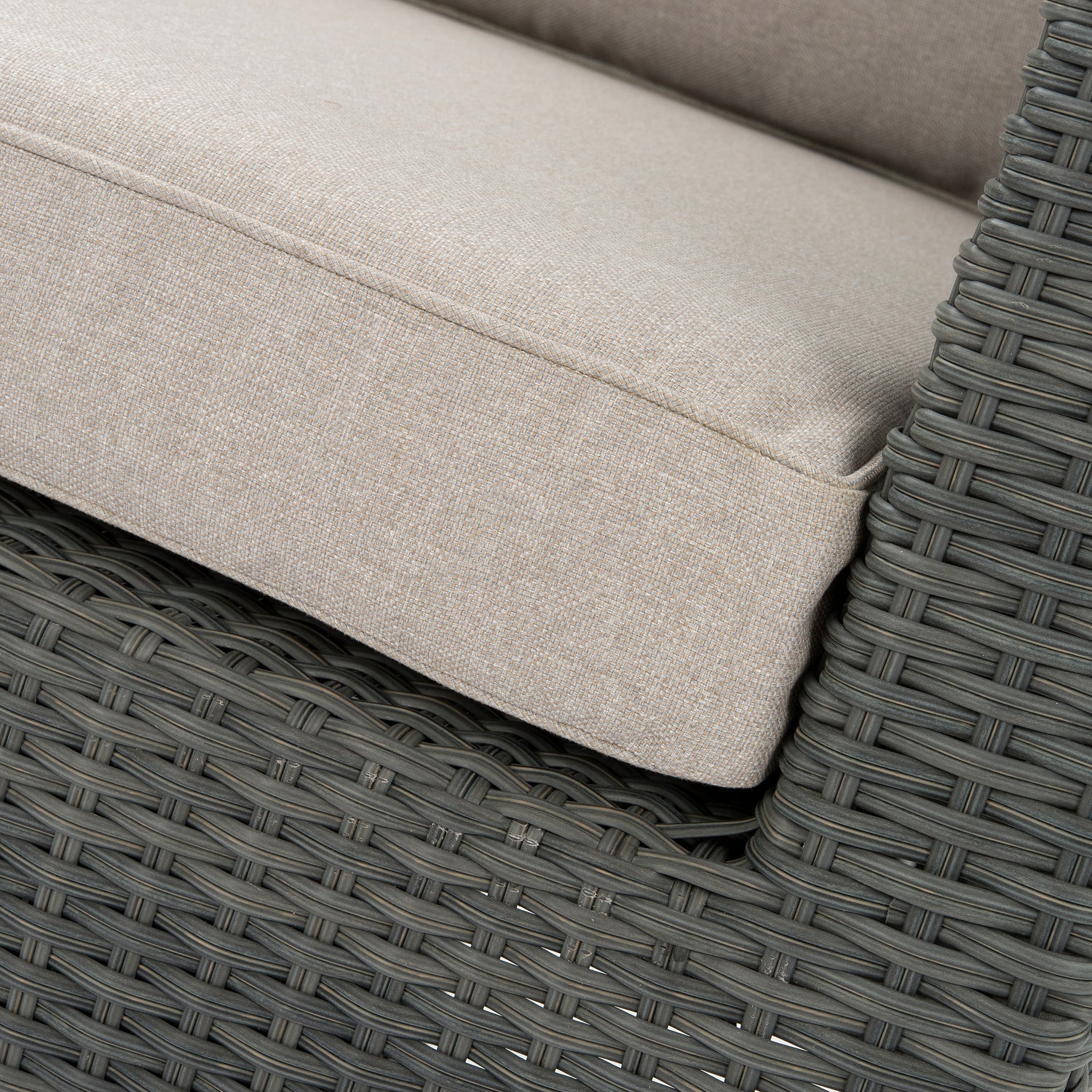 Intratuin 4-zits loungeset Donau antraciet