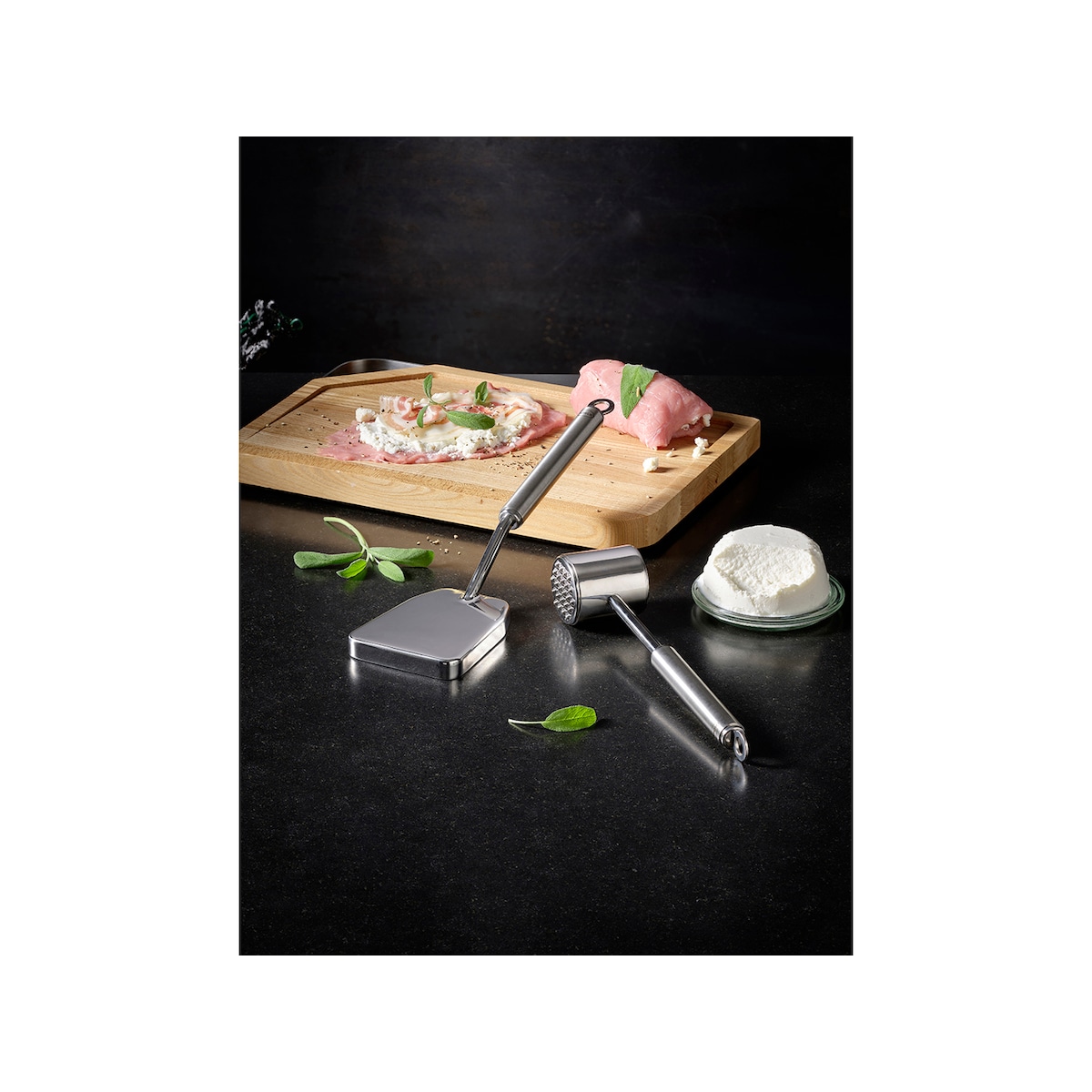 Rösle Meat hammer 28 cm Steel