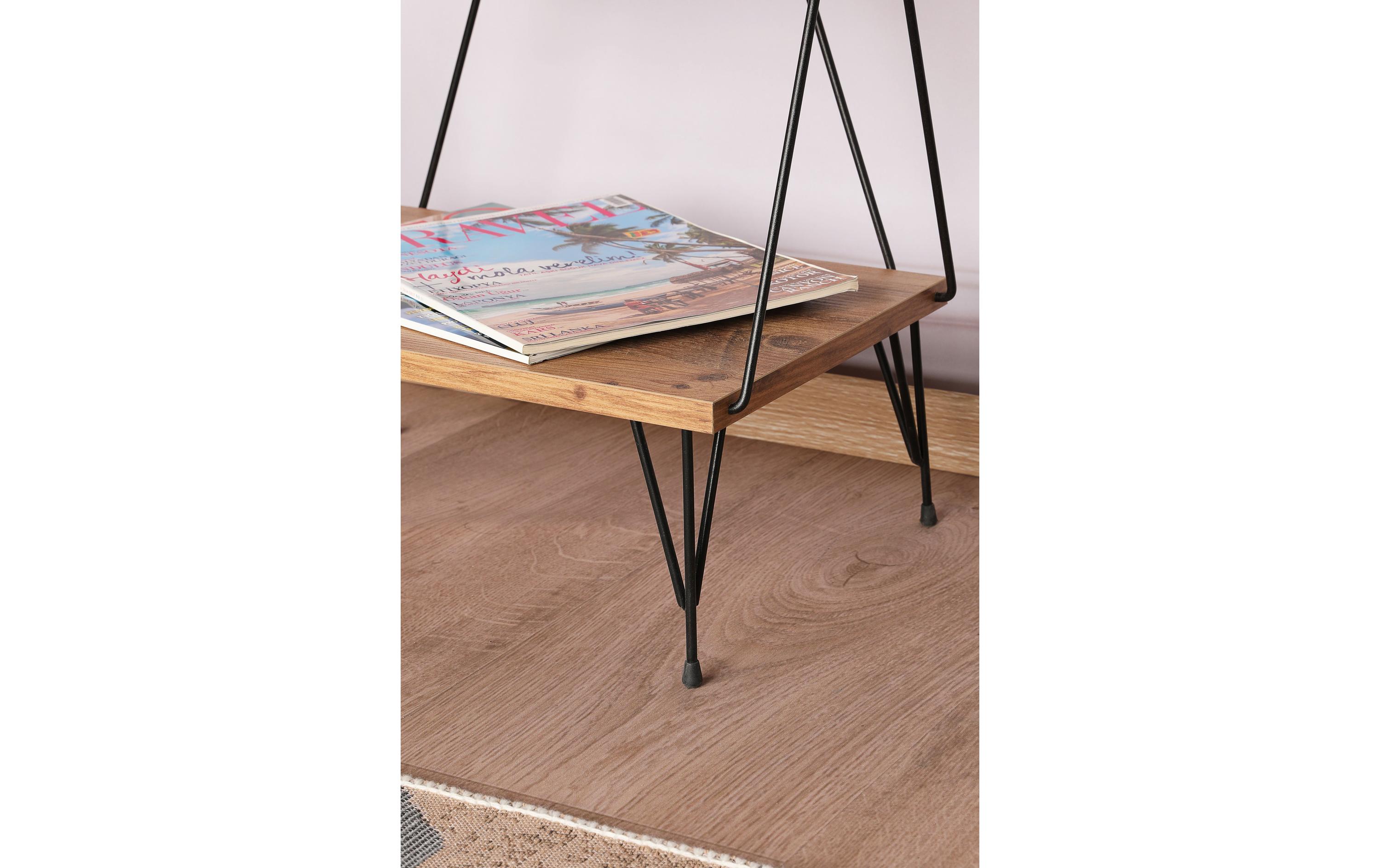 Regal Balaban 48 x 165 x 31 cm, BraunBücherregal