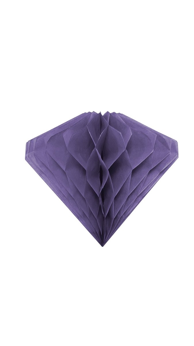 Diamant Honeycomb Paars 20cm