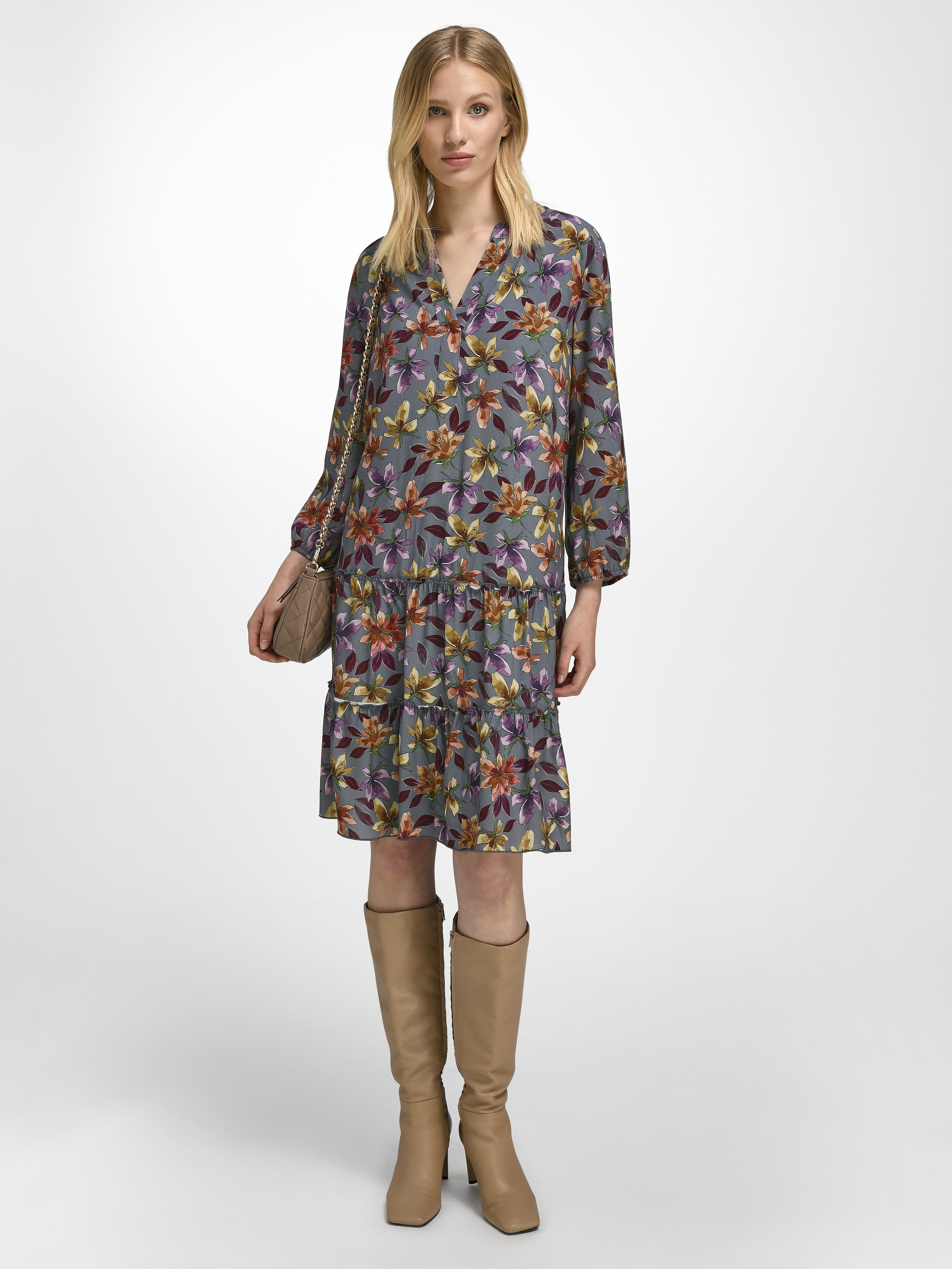 Kleid mit 3/4-Arm