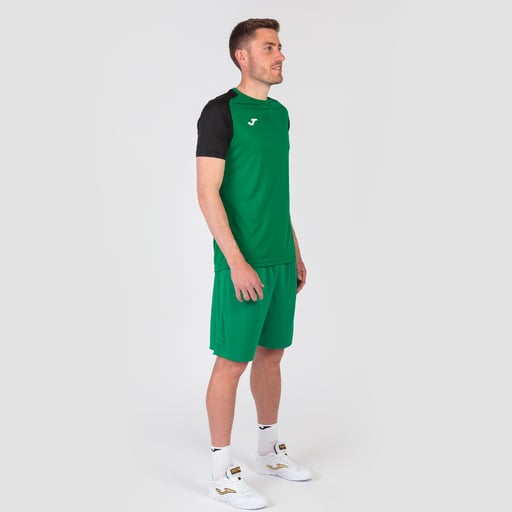 Camiseta Manga Corta Joma Academy Iv Verde Negro