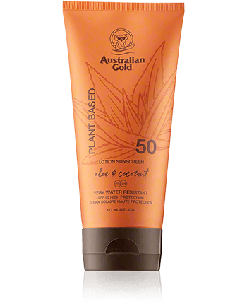 Australian Gold Plant Based Lotion Sunscreen Aloe & Coconut SPF 50 177ml
