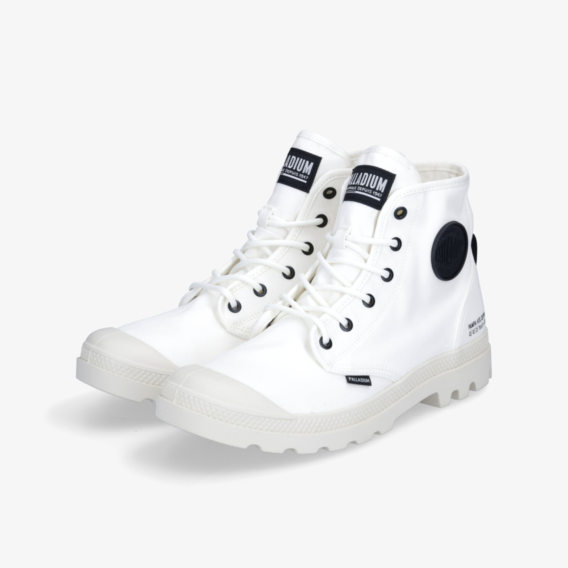 PALLADIUM Pampa High Herren Stiefel weiß