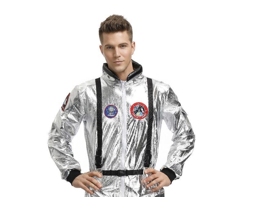 Bolgivy - Halloween koppel matchend astronaut cosplay kostuum (verschillende ontwerpen)