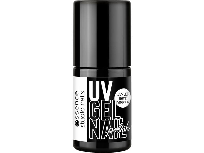 essence Nagellack Studio Nails UV Gel Nail 01 WHITE all nig Langanhaltender UV-Gel-Nagellack in milchigem Weiss