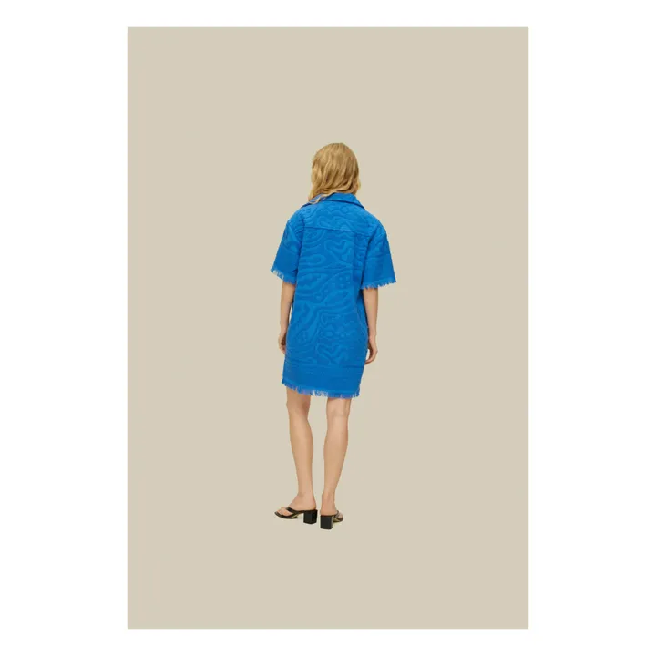 OAS Robe Aya Terry Eponge | Bleu