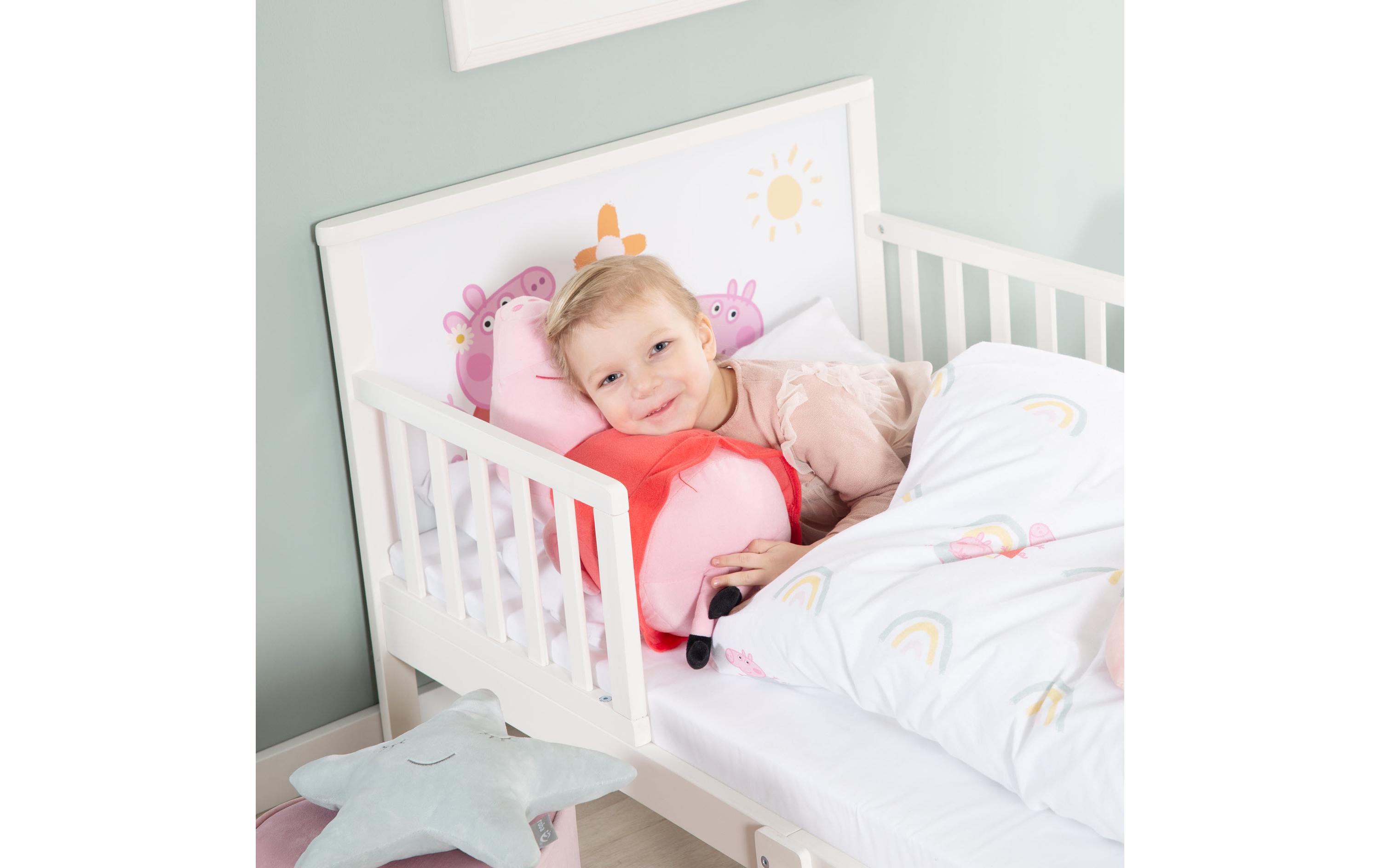 Kinderbett Peppa-Pig 70 x 140 cm<br>Hochwertiges und langlebiges Möbelstück