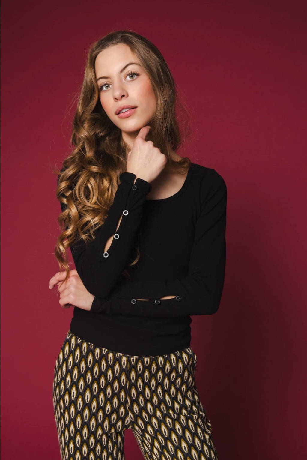 LOOXS top zwart