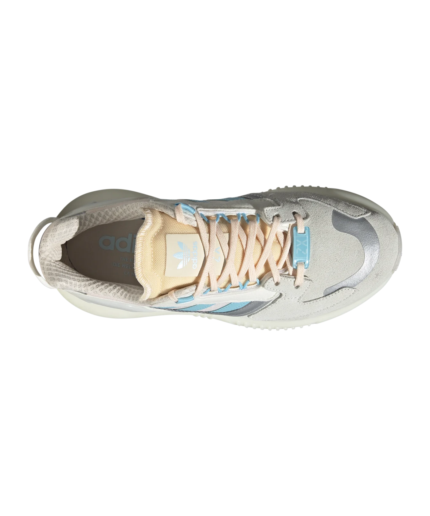 adidas Originals ZX 5K Boost Damen Weiss Blau