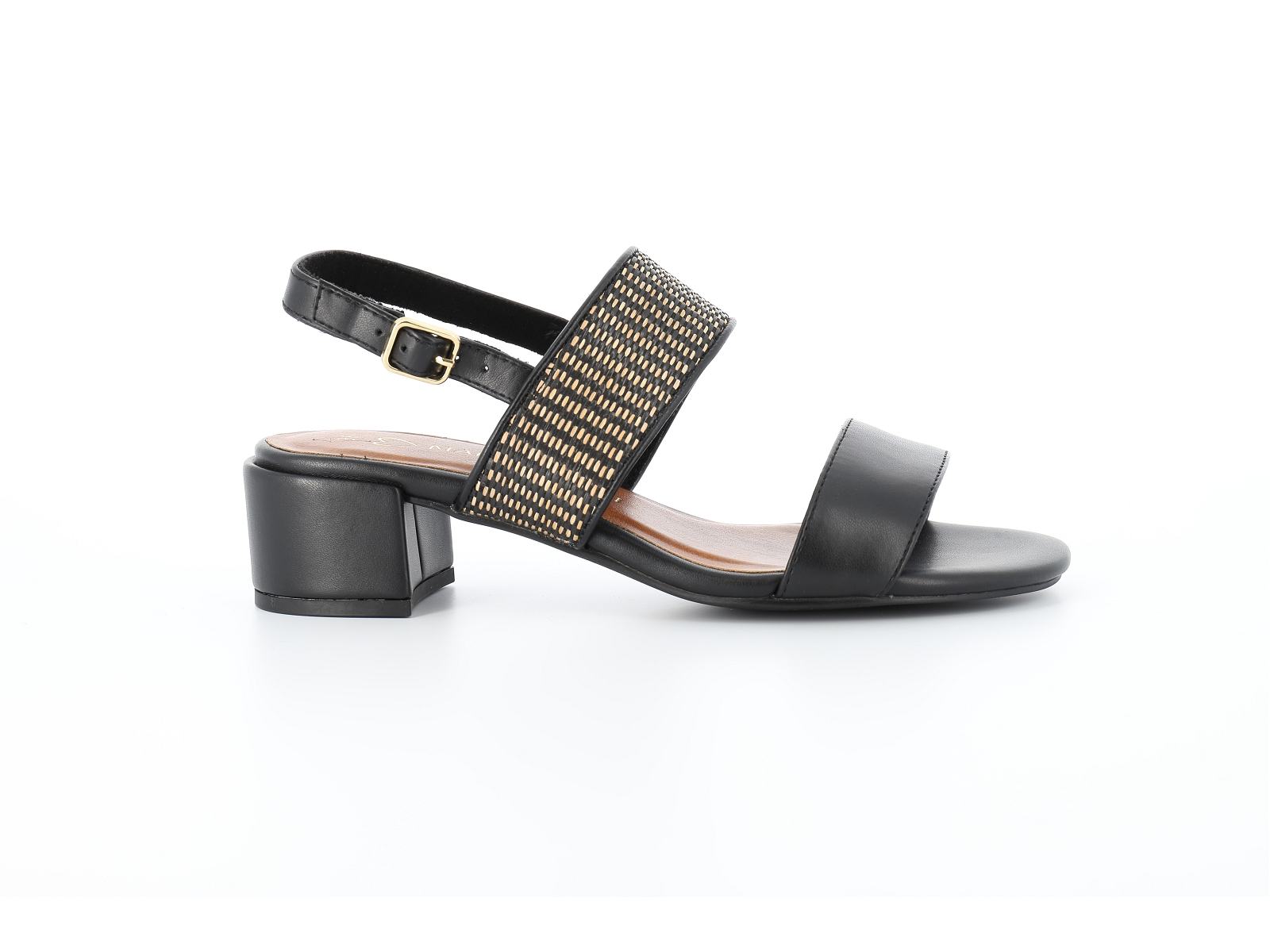 Marco tozzi-28203 Synthétique Noir Beige