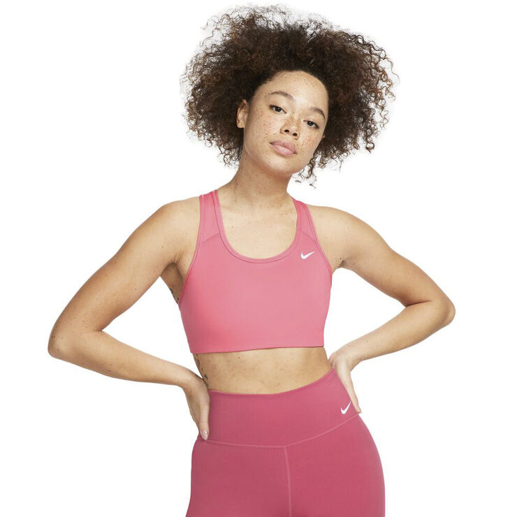 Nike Swoosh Medium-Support sports-bh Pink