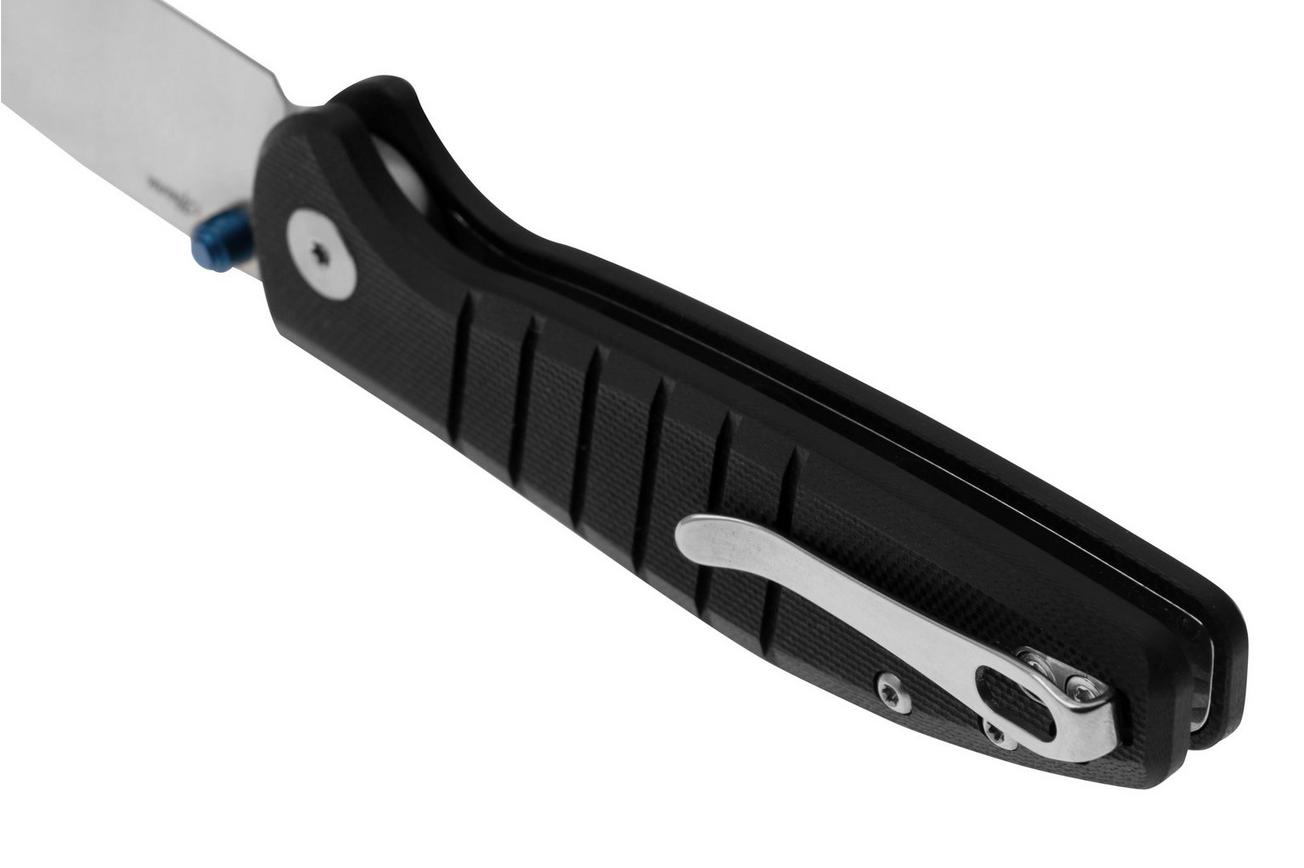 Bestechman Goodboy Jr BMK10A D2, Black G10 zakmes, Keanu design