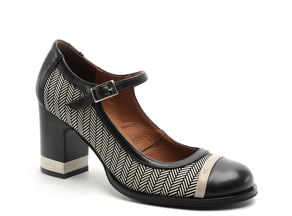 Nemonic escarpins femme 1790 noir