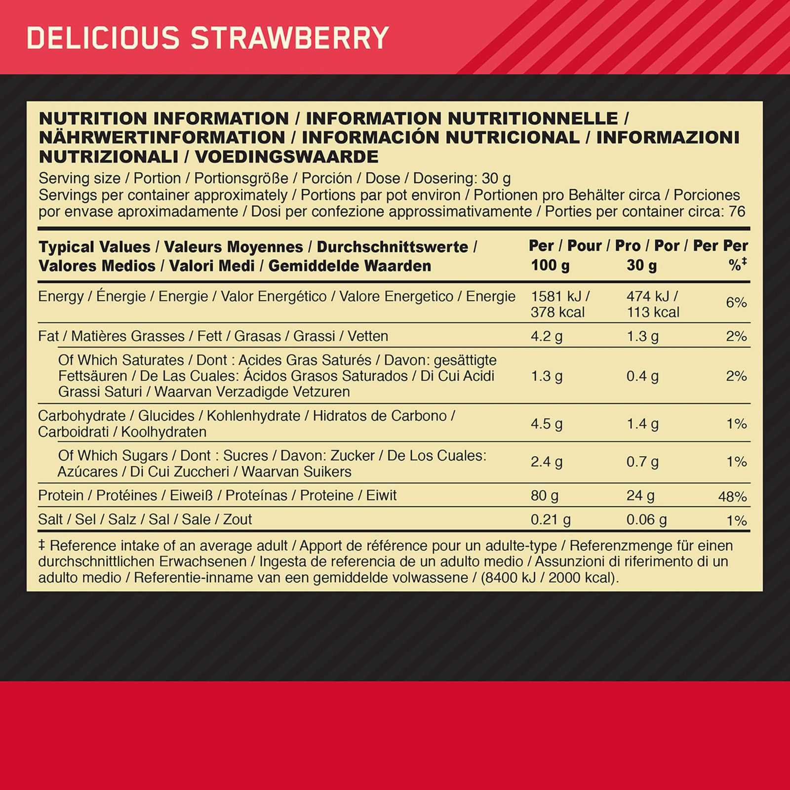 Optimum Nutrition 100% Whey Gold Standard 450 g