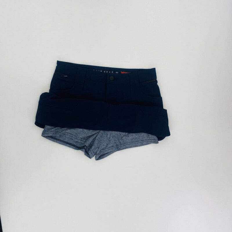 Skort - Seconde main Jupe femme - Bleu - L
