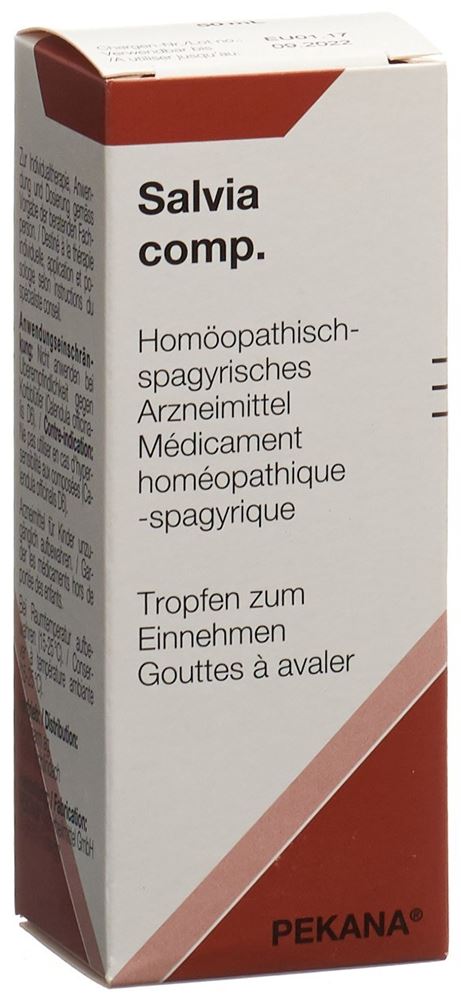 PEKANA Salvia compositum Tropfen zum Einnehmen Fl 50 ml