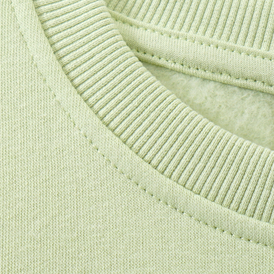 Famy Jungen Sweatshirt mit lustigem Print hellgrün