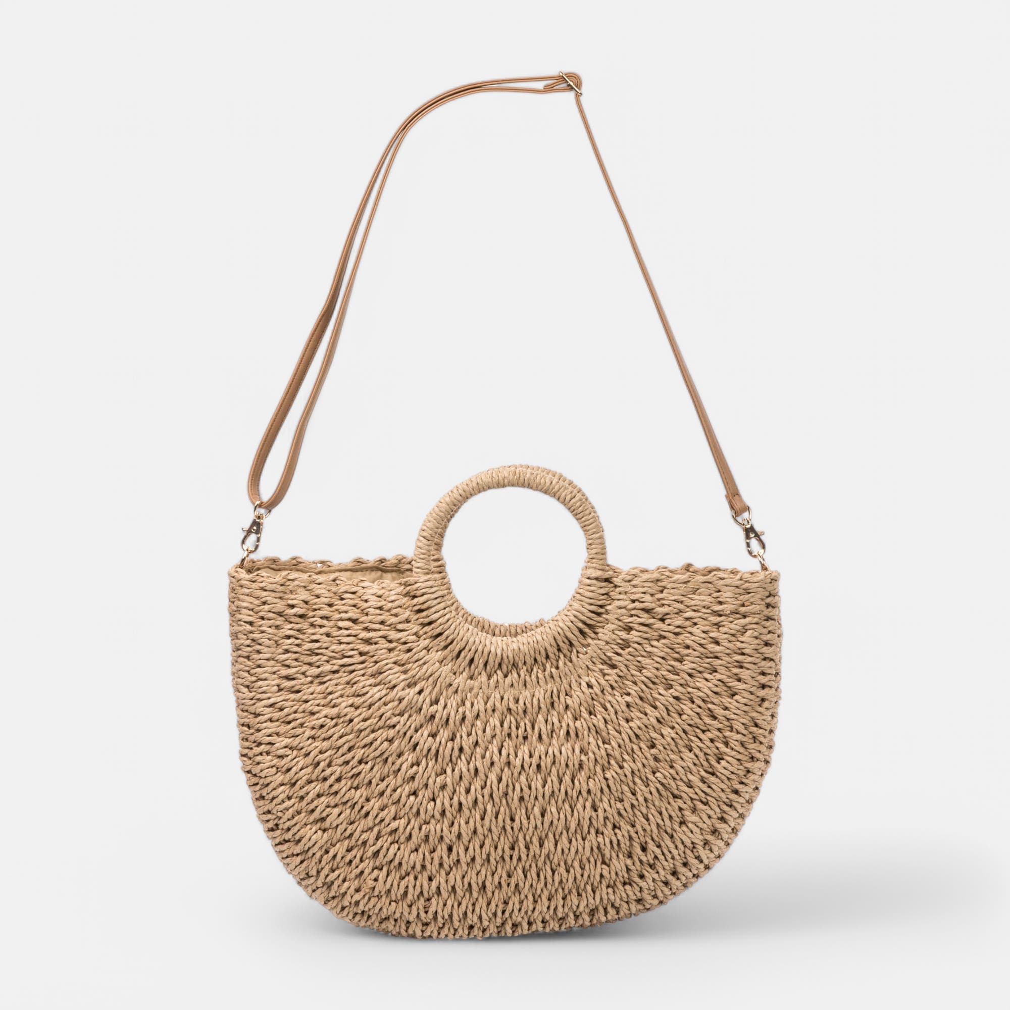 Sac bandoulière taupe