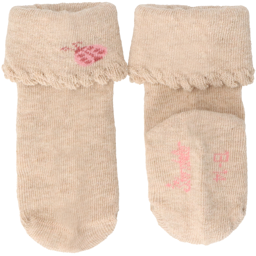 Sterntaler Baby-Söckchen 3er-Pack Maus steingrün