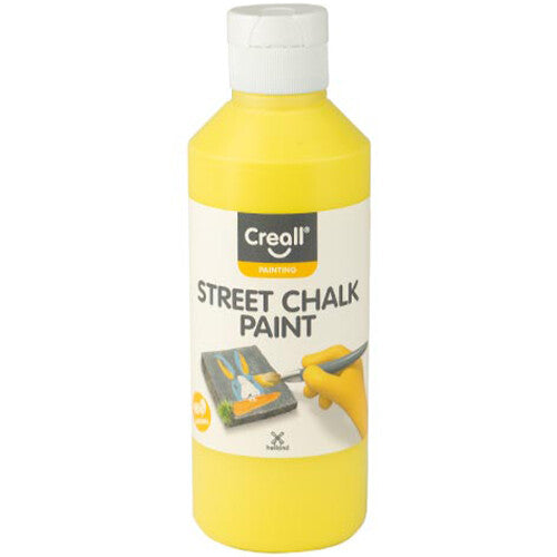 Creall stoepkrijtverf 250 ml - geel