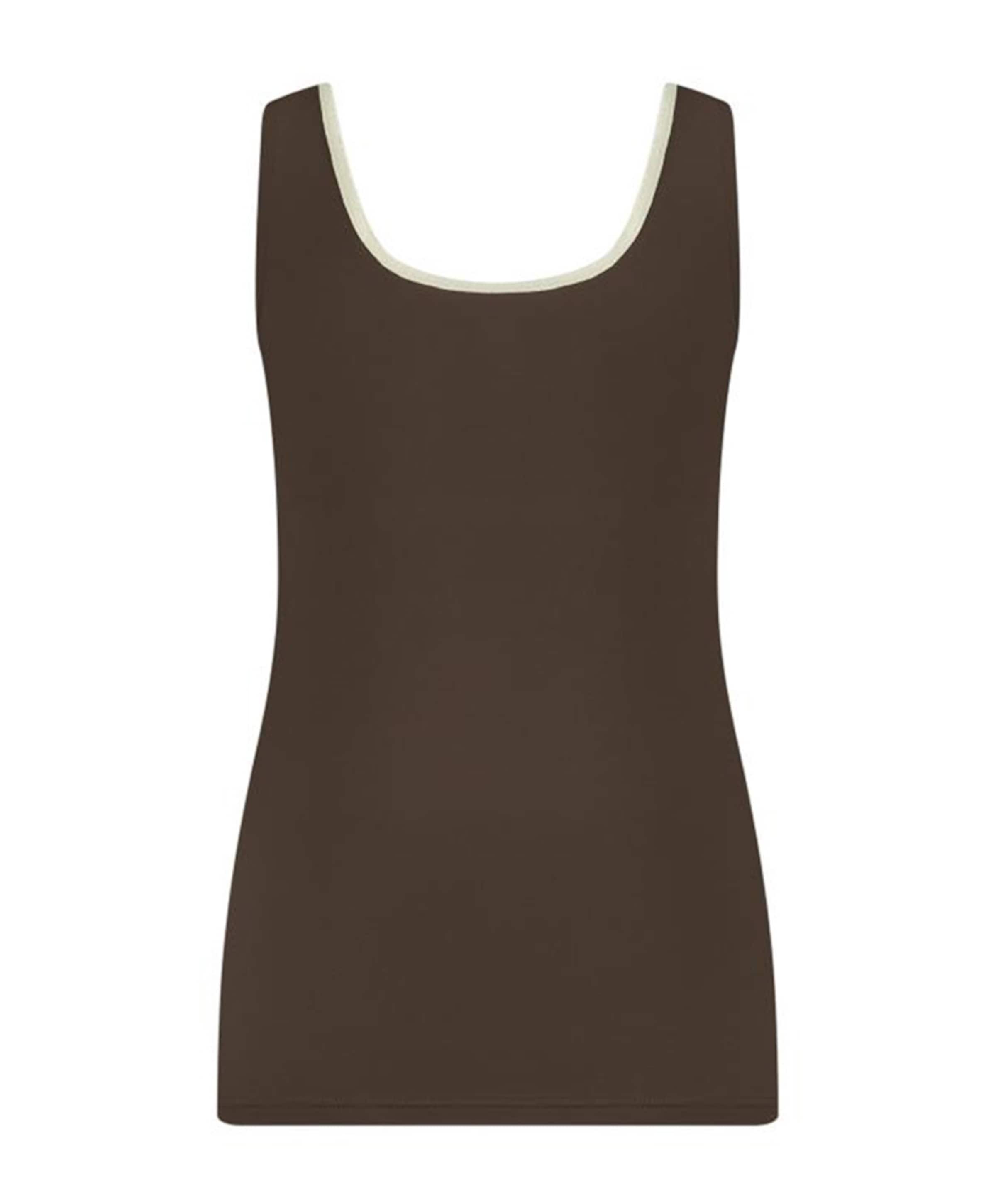 Nukus Dames top bruin