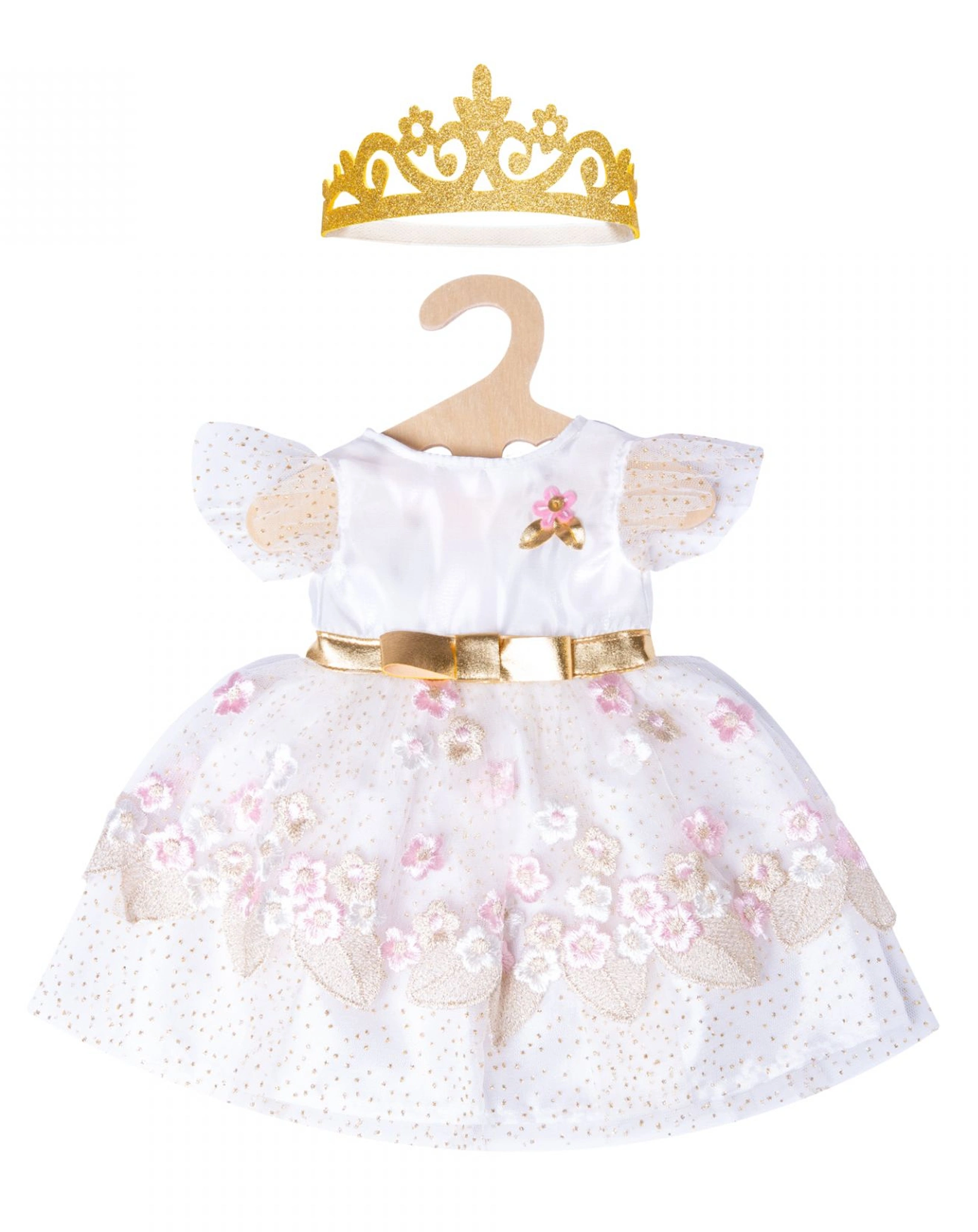 Puppen-Kleid PRINZESSIN KIRSCHBLÜTE (28-35 cm) 2-teilig