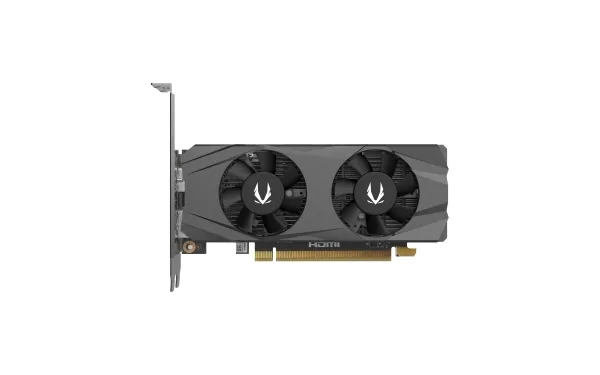 ZOTAC GAMING GeForce RTX 3050 6GB LP - Grafikkort - GF RTX 3050 - 6 GB GDDR6 - PCIe 4.0 x8 lavprofil - DisplayPort, HDMI - boks