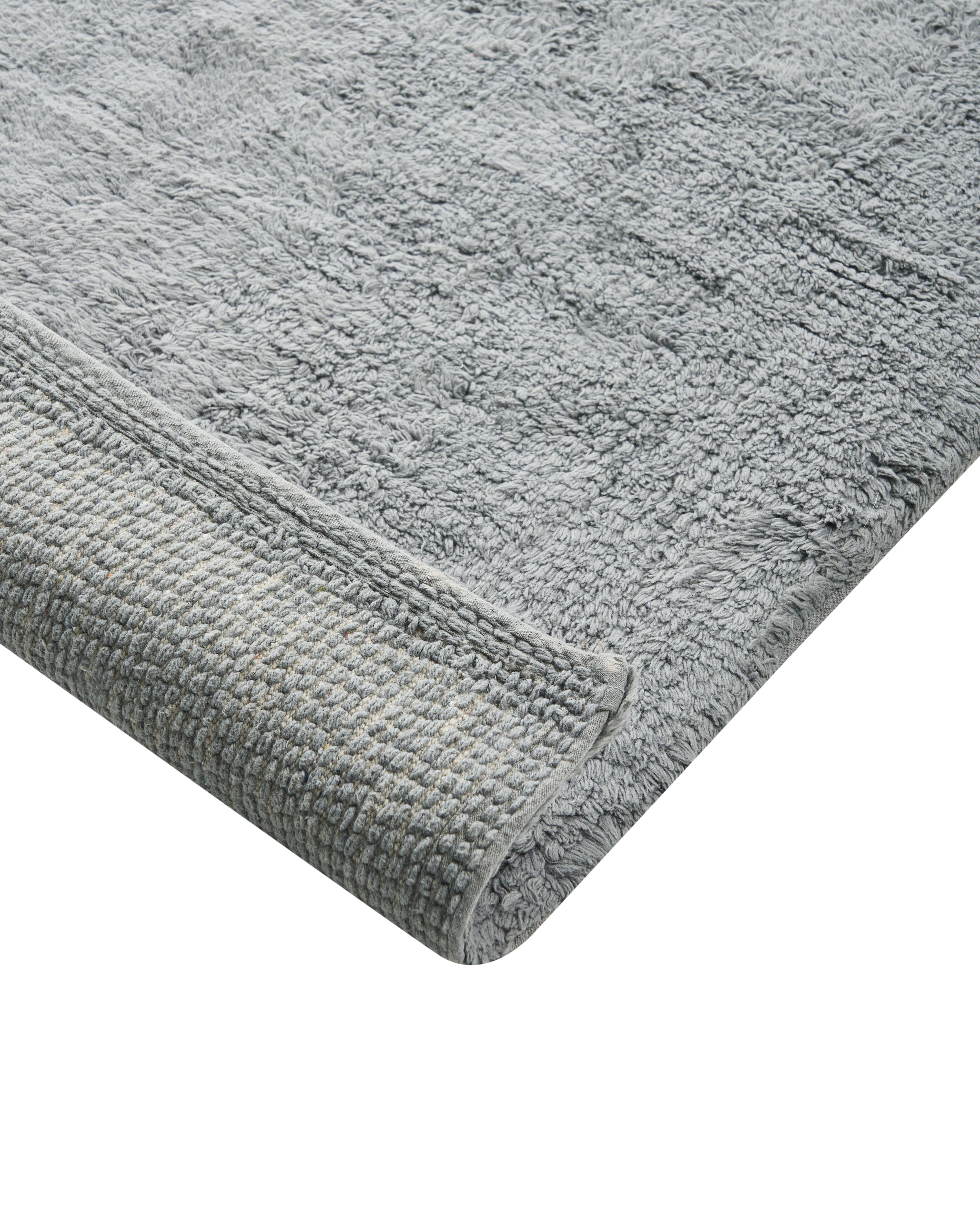 Badmat GOELA Grijs 60 x 90 cm Katoen