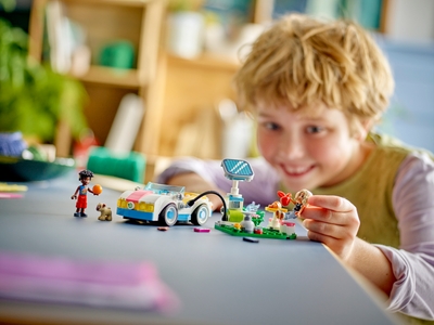 LEGO Elektrische auto en oplaadpunt (42609)