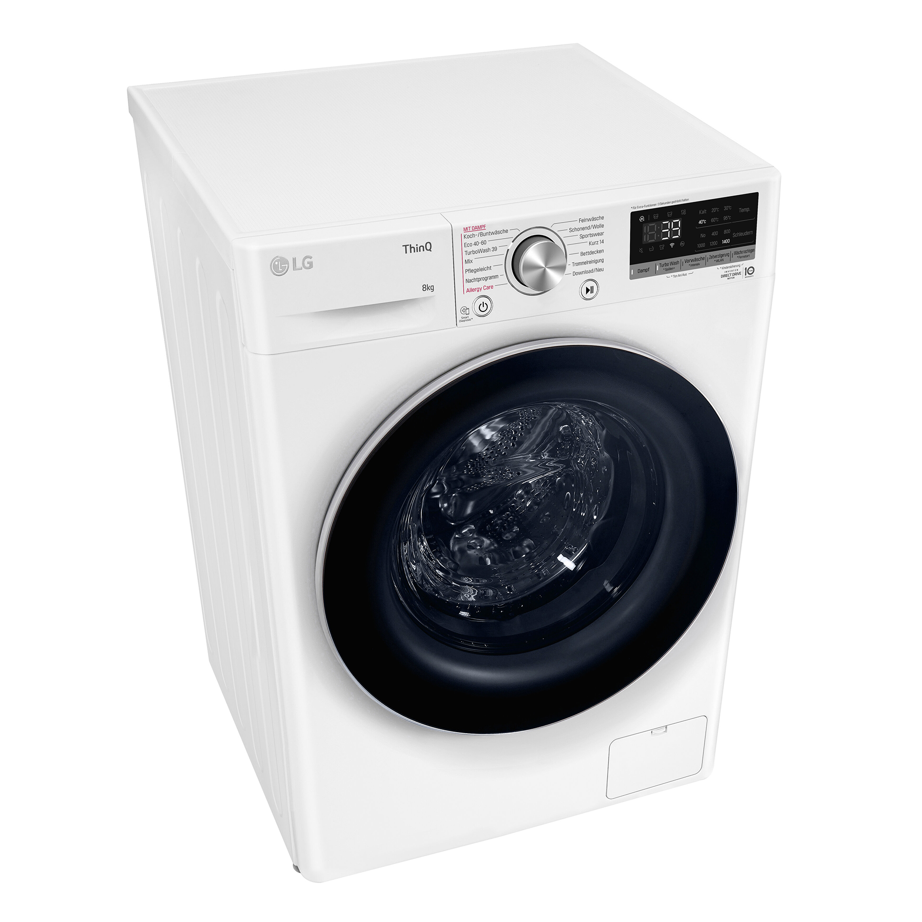 LG Waschmaschine F4WV708P1E - 8 kg - 1360 U/min - A