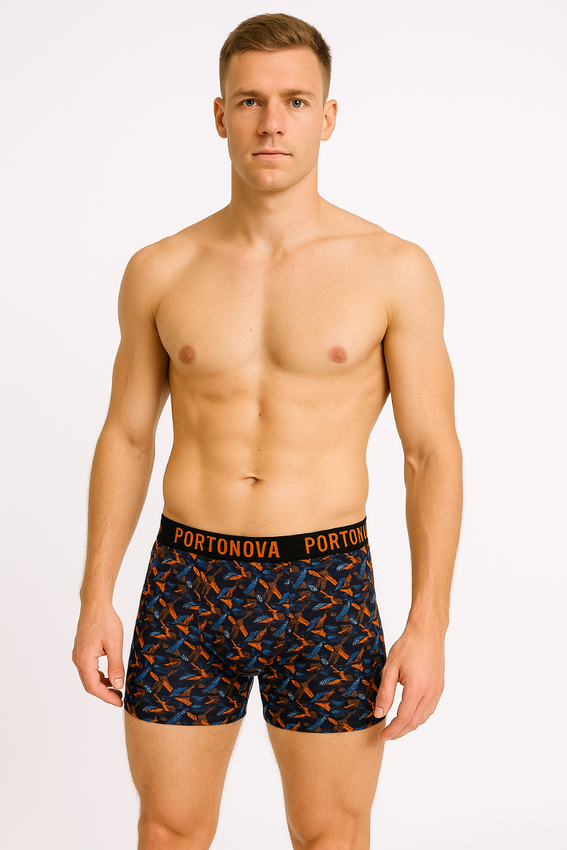 2-pack boxershort uni print