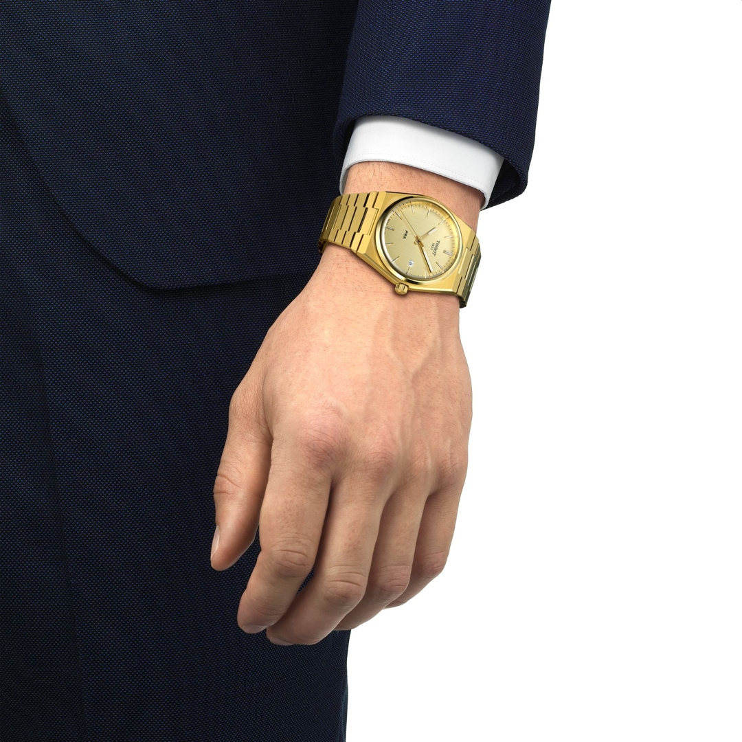 Tissot PRX 40 205 Quartz Goldig