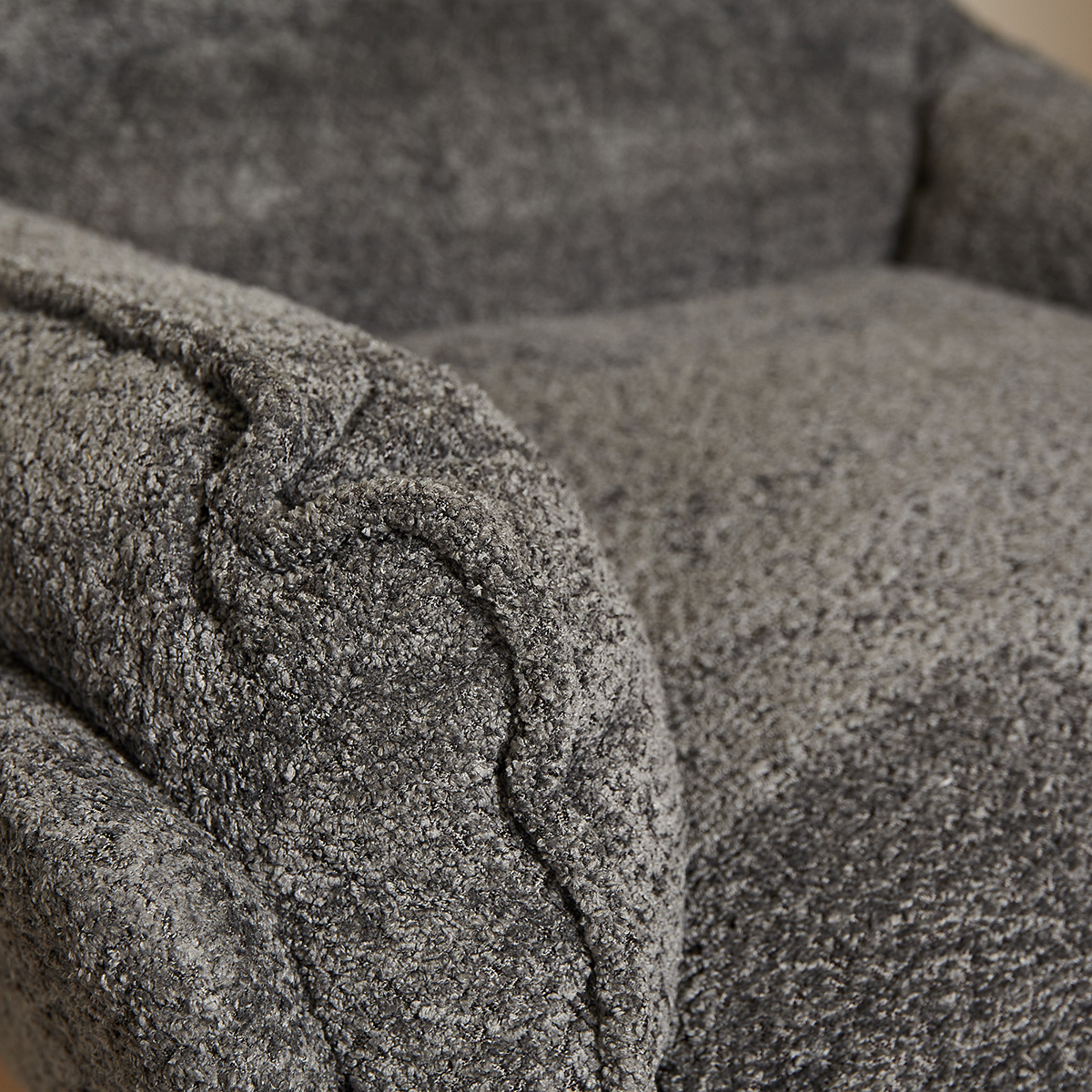 Fauteuil Nelly Donker grijs