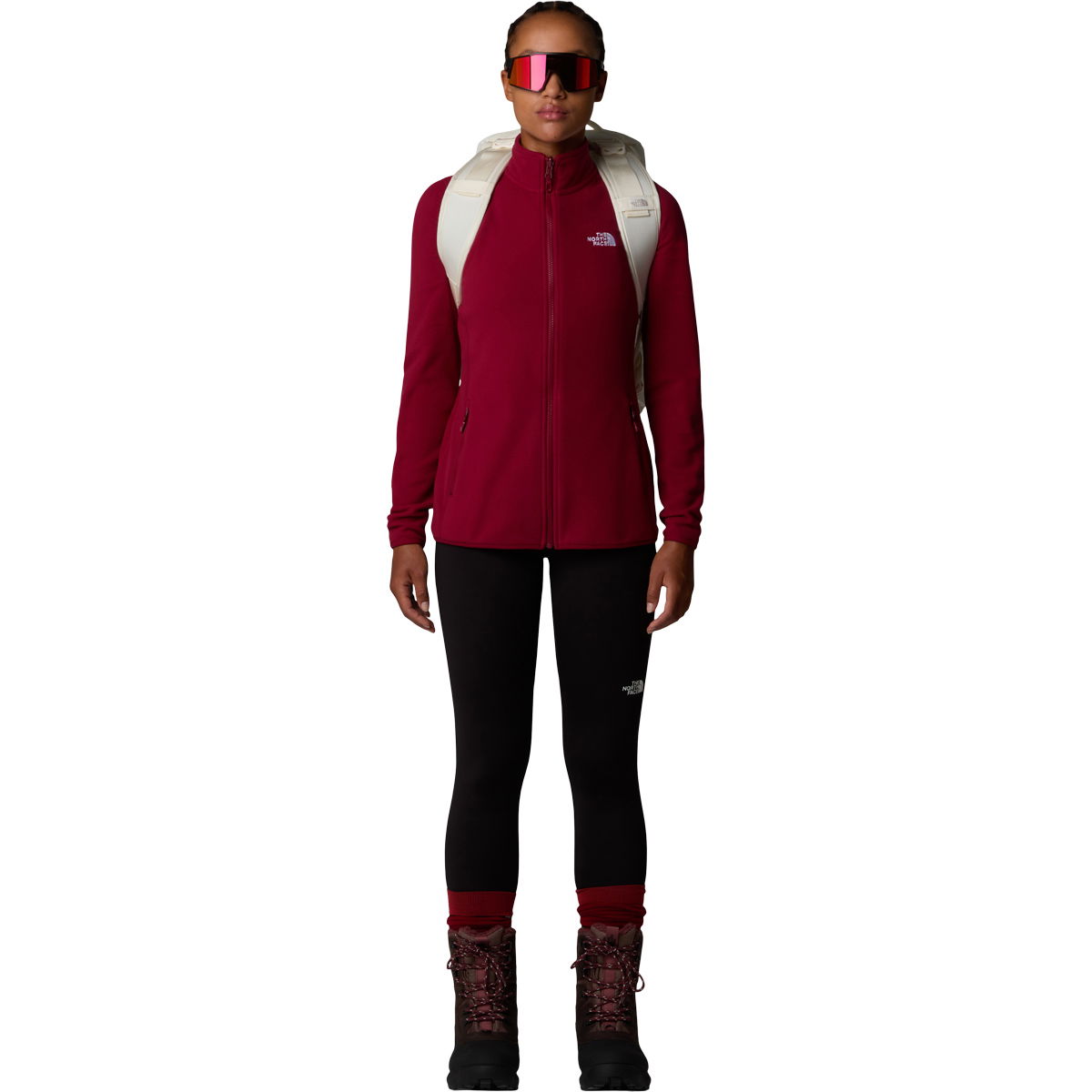 The North Face 100 Glacier Full Zip Fleecetrøje Dame