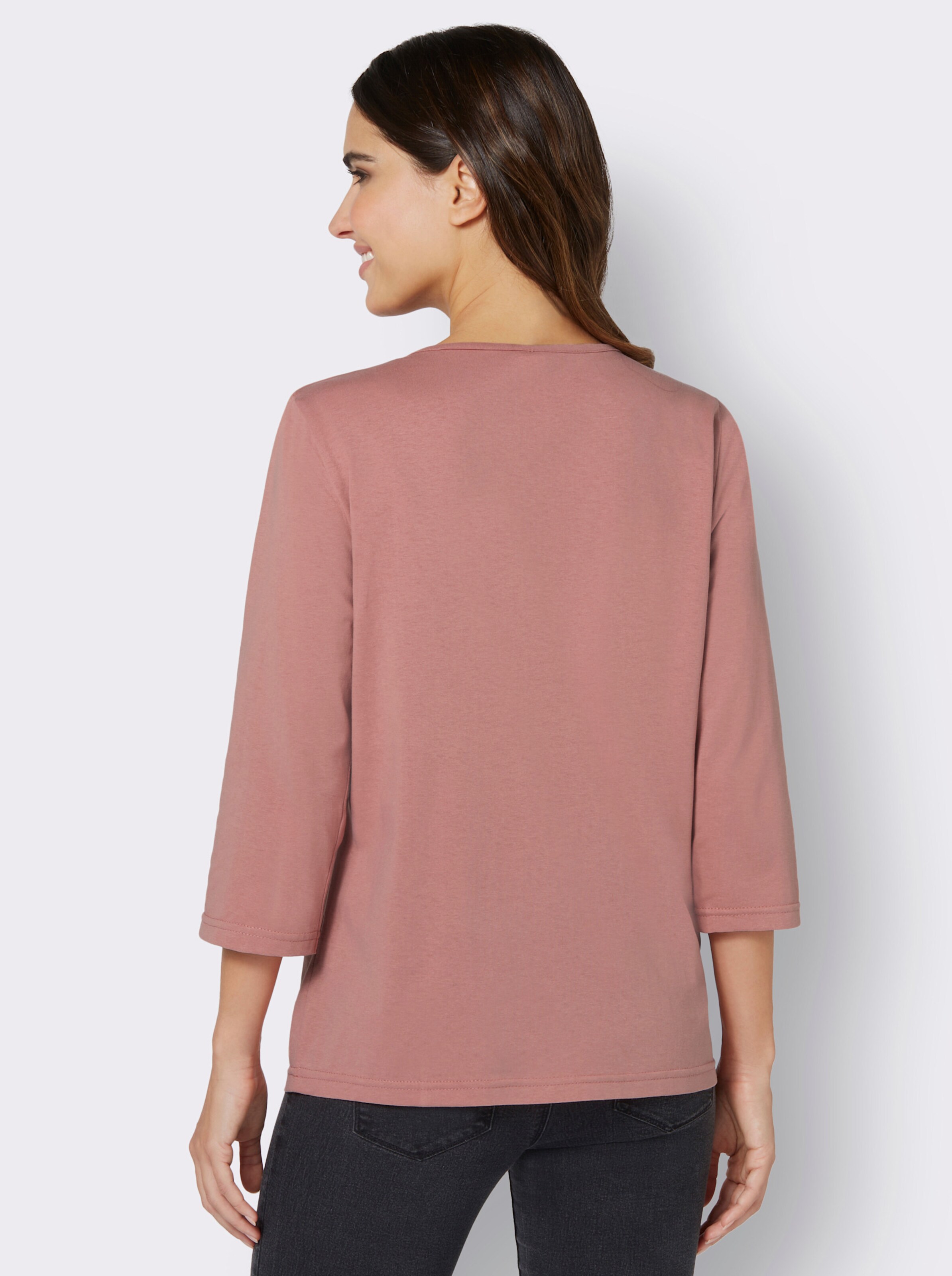 Rundhals-Shirt