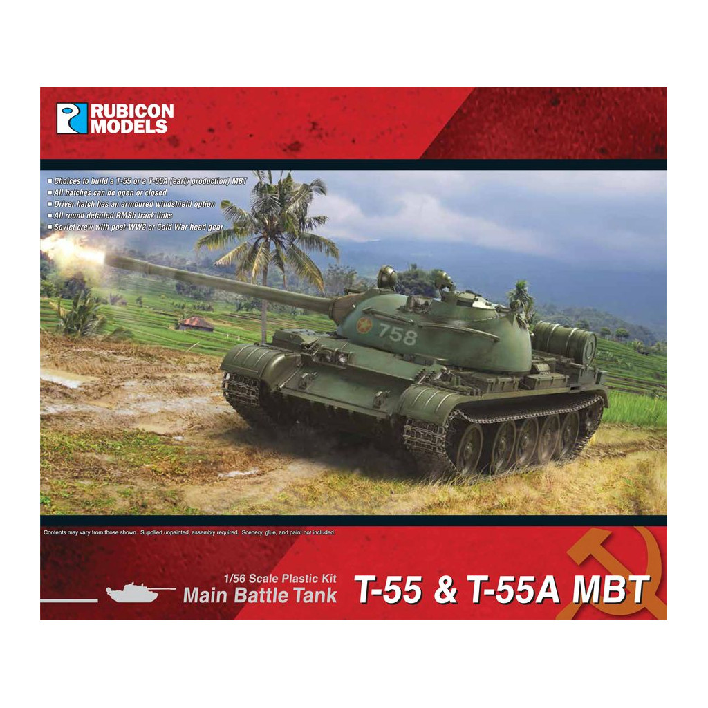 T-55 & T55A (early production) MBT