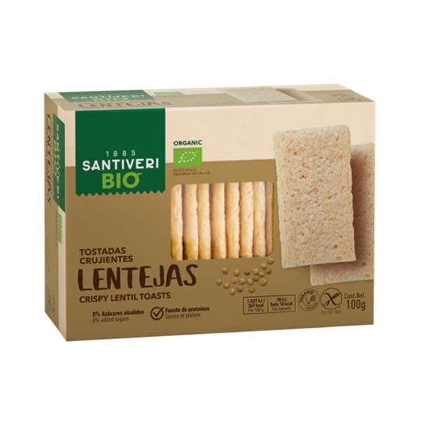 Tostas Com Lentilhas Bio