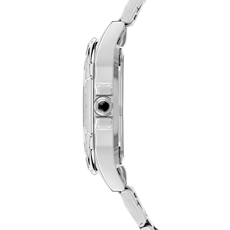 Montre femme strass bracelet acier
