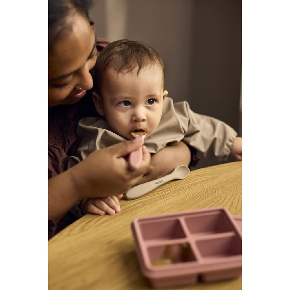 Køb FILIBABBA Rose Mix Silicone Feeding Skeer 3-Pak