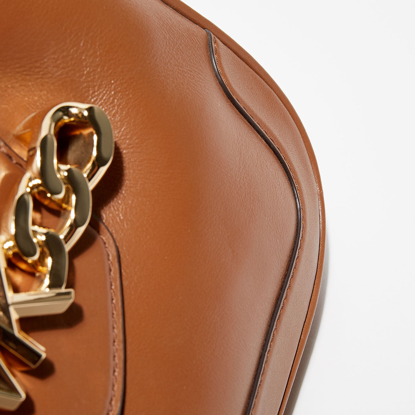 Michael Kors Sac à main en Cuir medium camel - 21/30,5x21,5x6 cm