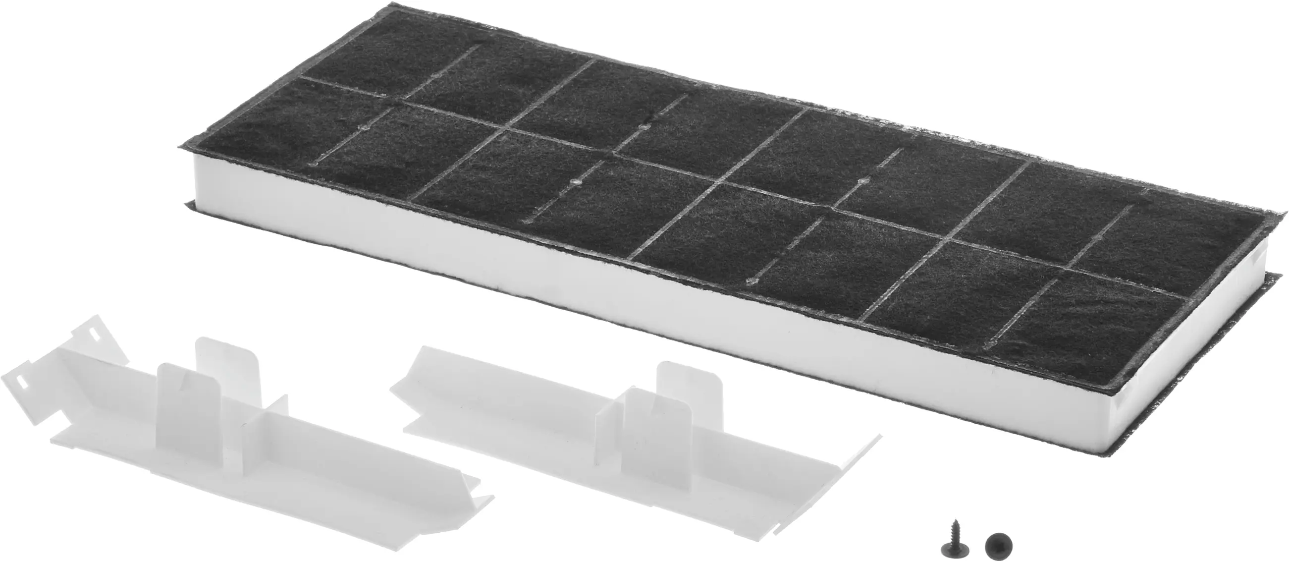 Koolstoffilter voor recirculatie afzuigkappen Afmetingen: 430 x 17 x 2,3 cm. (LXBXH) 00352953 • DHZ3400