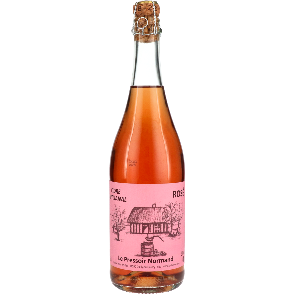 La Ribaude Cidre Rose 75 cl