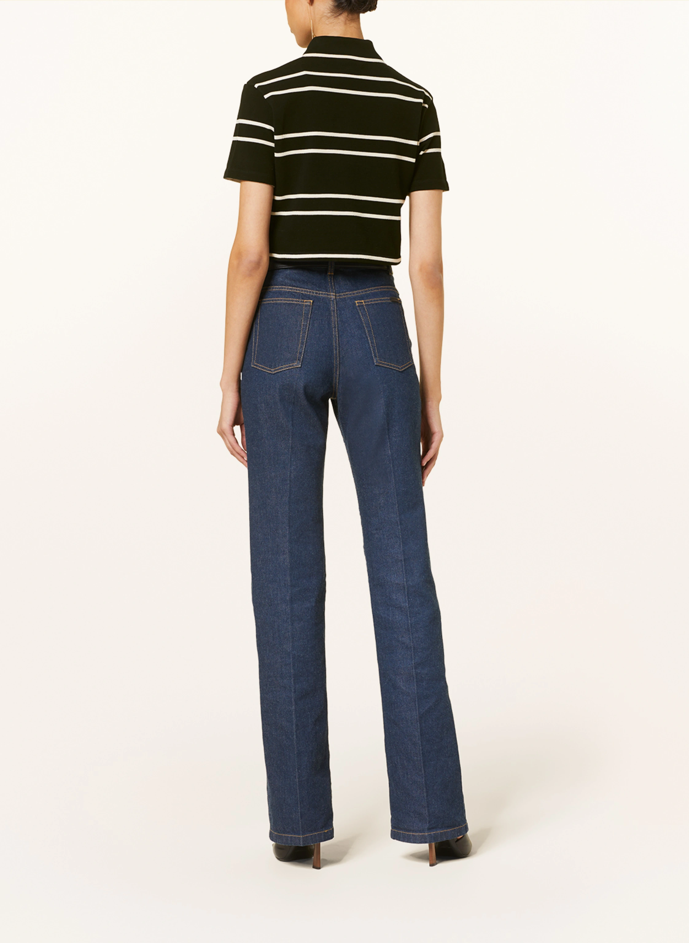SAINT LAURENT Piqué-Poloshirt