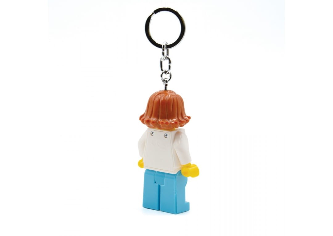 LEGO - Nøglering m/LED - Kvindelig Læge