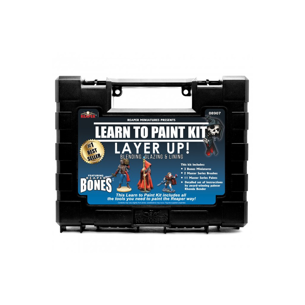 Reaper Master Series Paints: Learn to Paint Kit - Layer Up!